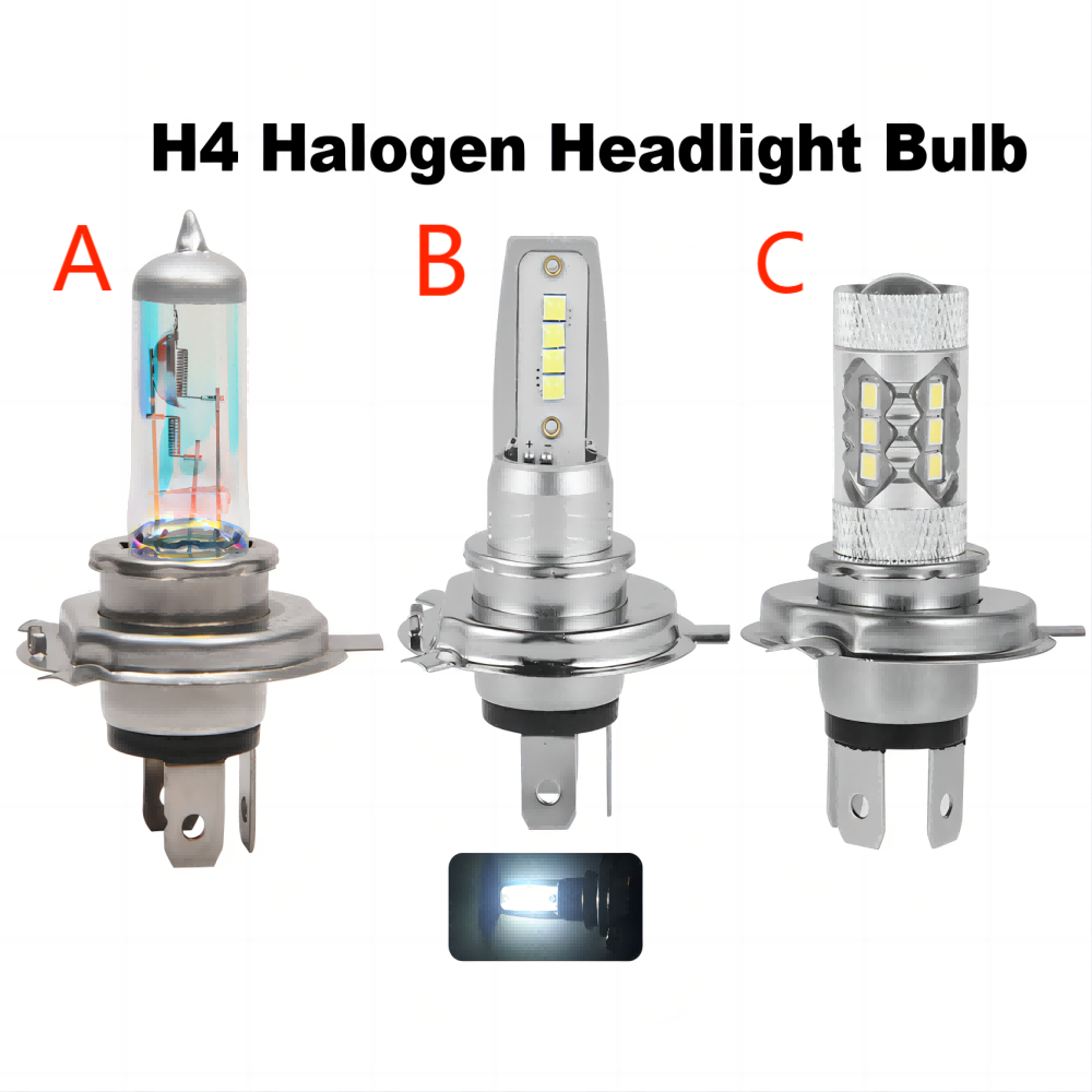Accessories Car Near - 차량용 할로겐 헤드라이트 전구, 오토바이 H4