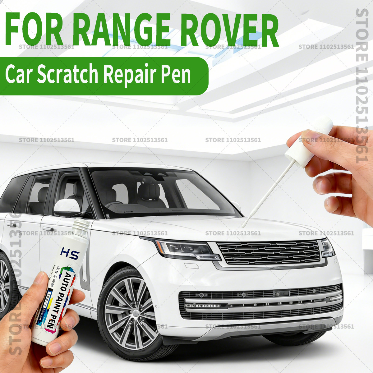 Car Scratch Remover Pen - 레인지로버 후지 화이트 867 그레이 블루