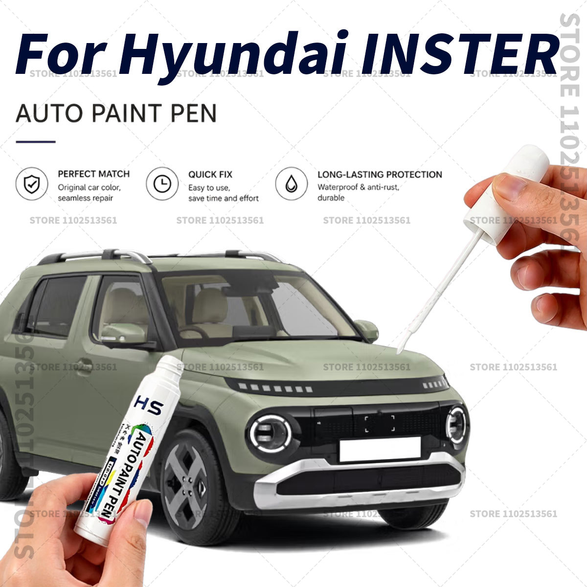 Car Scratch Remover Pen - 터치업 페인트 펜 퀵 리페어 자동차