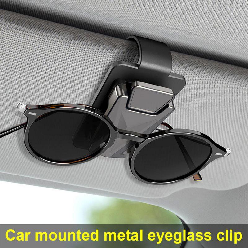 자동차 용 선글라스 홀더 안경 용 금속 바이저 클립 홀 - Car Accessories You Must Have 리뷰 및 가격
