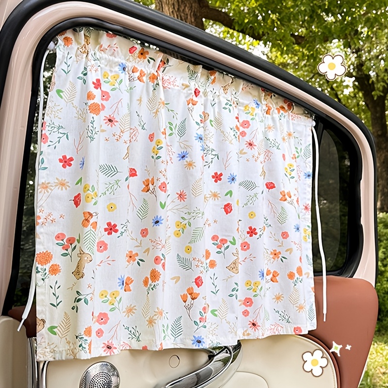 만화 패턴 자동차 창문 커튼 햇빛 가리개, 범용 양면  - Car Accessories You Must Have 리뷰 및 가격