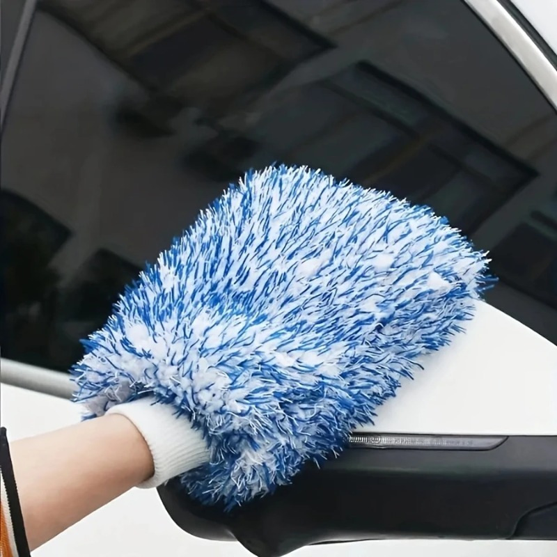 고밀도 자동차 세척 장갑 2개 - 부드러운 극세사, 자 - Car Accessories You Must Have 리뷰 및 가격