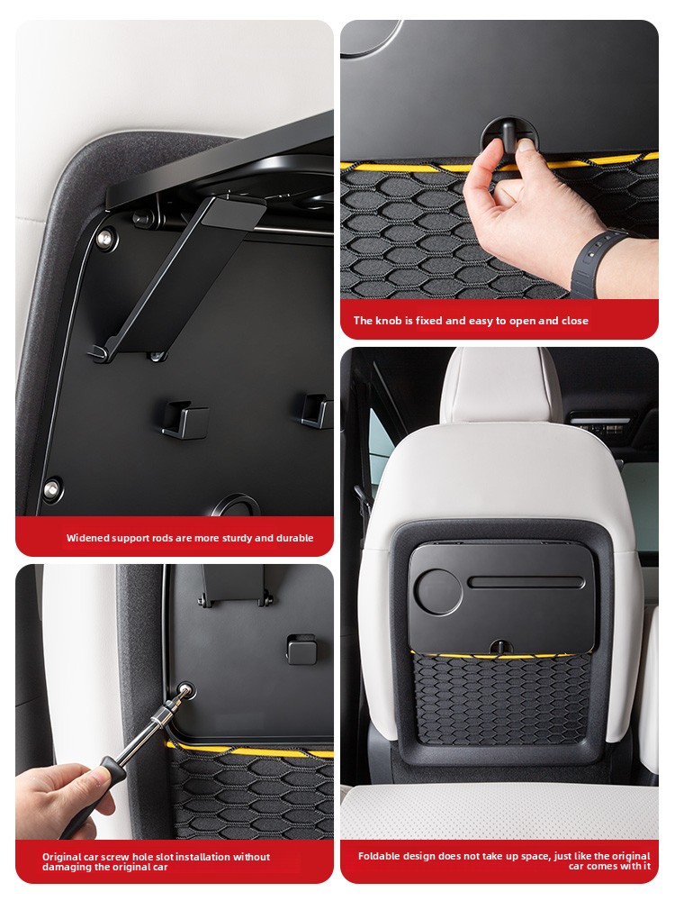 체리 iCAUR iCAR V23 차량용 앞좌석 등받이  - Back Seat Car Table 리뷰 및 가격