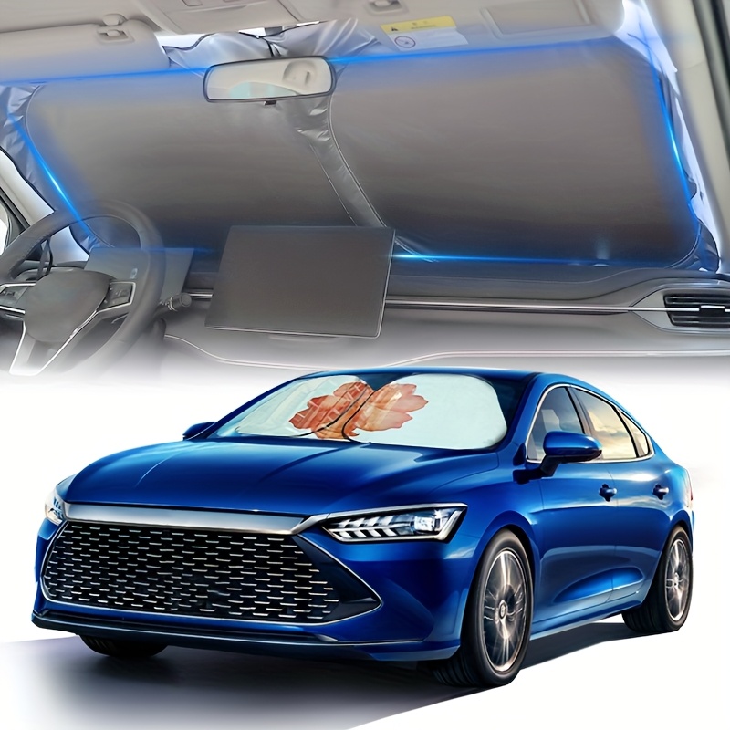 여름 자동차 단열 햇빛 가리개, 꽃무늬 프린트, 여성과 - Car Accessories You Must Have 리뷰 및 가격