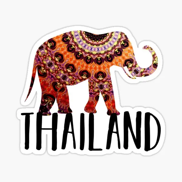 태국 TH 코끼리 불교 풍경 스티커 액세서리, 밴 자전 - Car Accessories Thailand 리뷰 및 가격