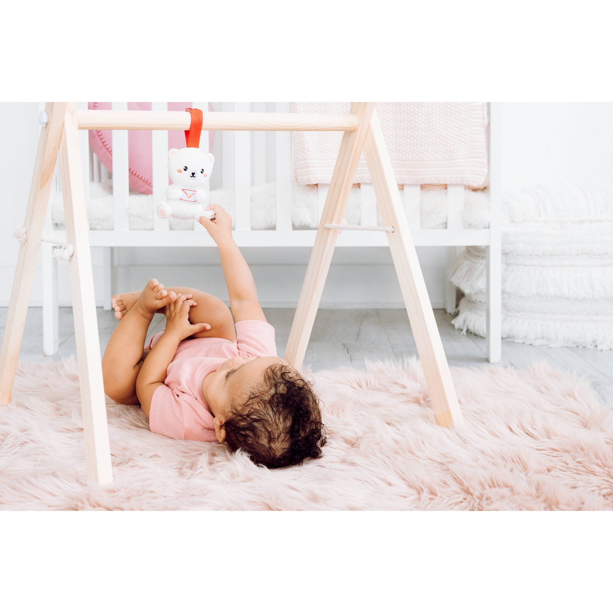 곰 인형 유모차 장난감 폴리에스터 유아용 카시트 이동  - Car Accessories For Baby 리뷰 및 가격