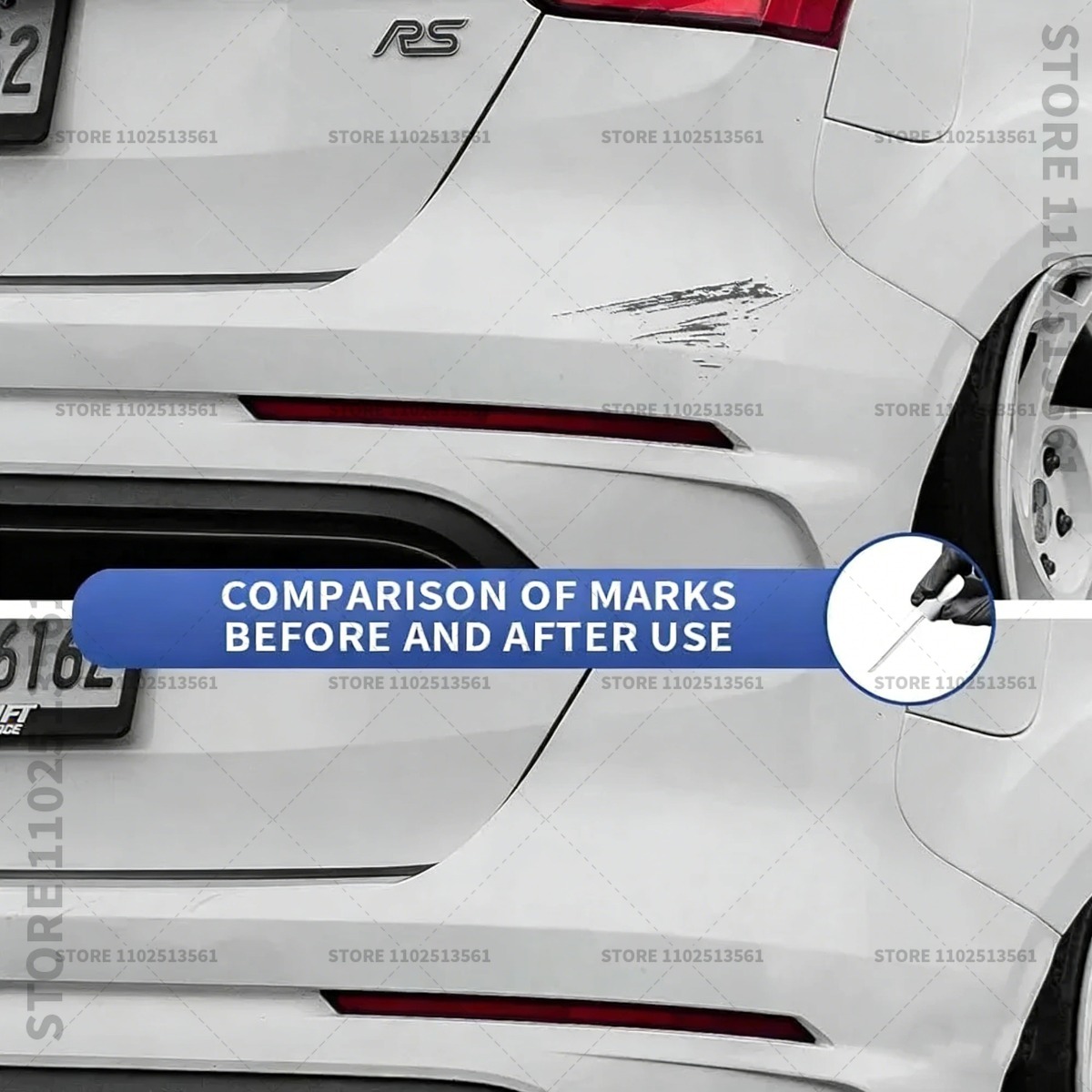 터치업 페인트 펜 퀵 리페어 자동차 스크래치 칩 페인트 - Car Scratch Remover Pen 리뷰 및 가격