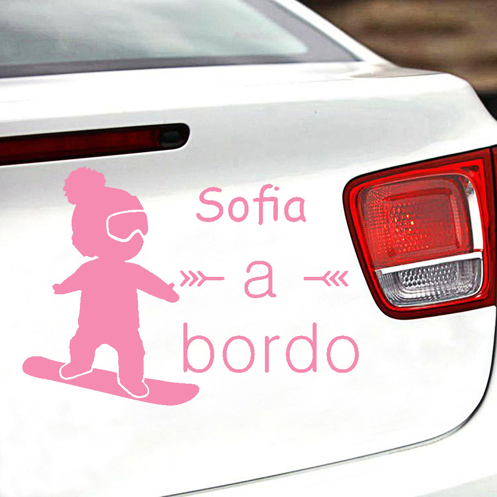 1pc 비닐 아기 bordo 다채로운 자동차 스티커 자 - Car Accessories For Baby 리뷰 및 가격