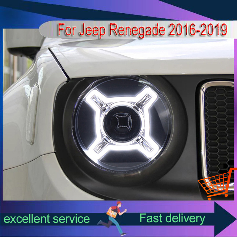 지프 레니게이드 2016-2019용 자동차 스타일링,  - Accessories Car Near 리뷰 및 가격