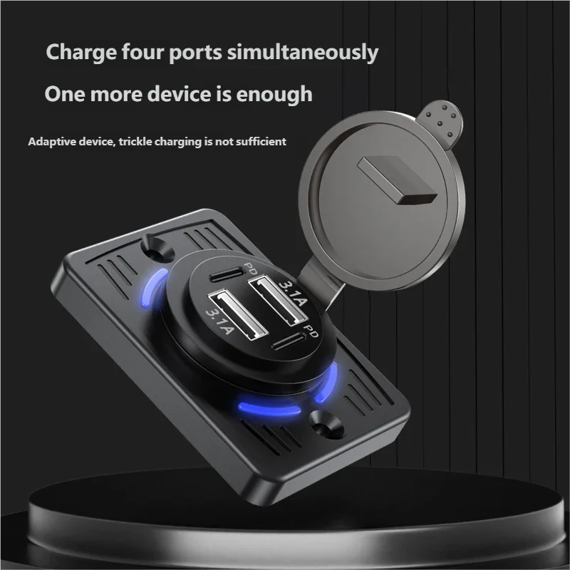 12V-24V 듀얼 USB QC3.0 PD 3.1A/2 - Car Accessories Thailand 리뷰 및 가격
