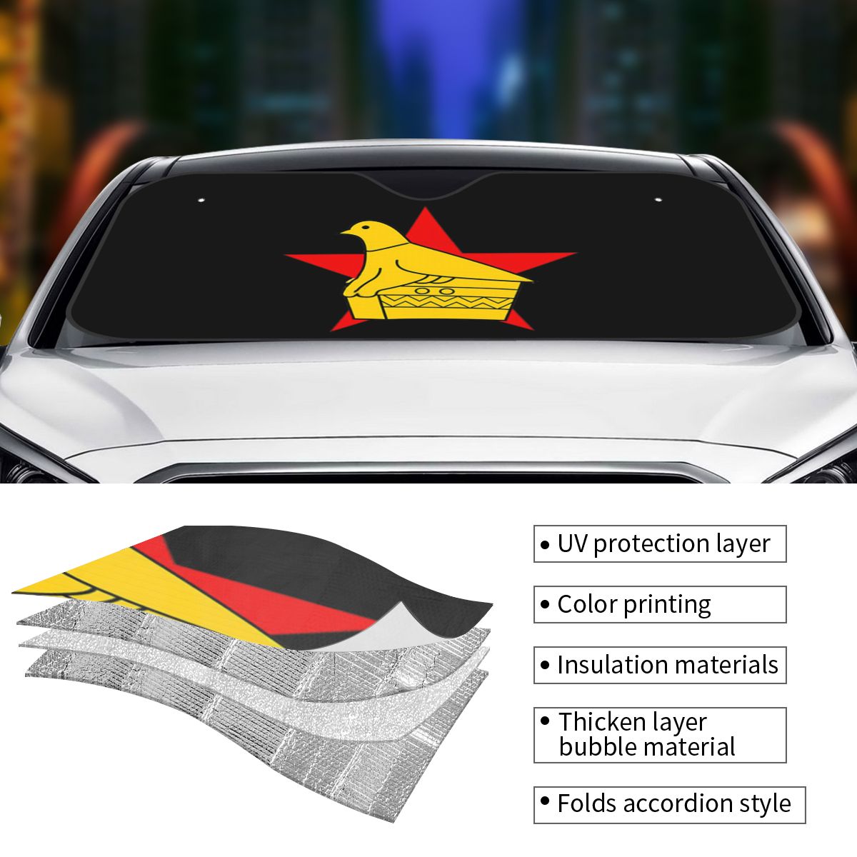 짐바브웨 크리켓 보드 사용자 정의 스티커 Sunshad - Car Accessories Zimbabwe 리뷰 및 가격