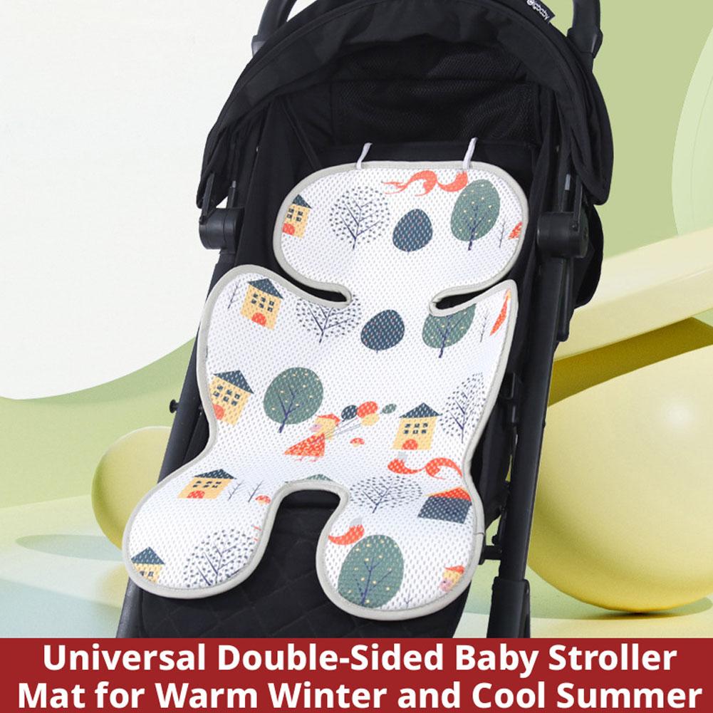 아기 유모차 시트 쿠션 양면 두꺼운 따뜻한 유아용 카트 - Car Accessories For Baby 리뷰 및 가격