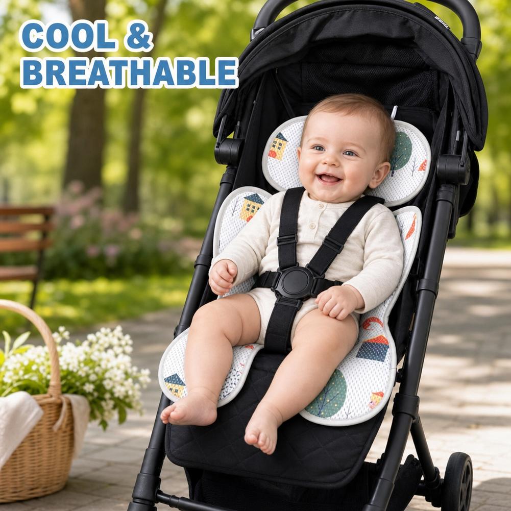 아기 유모차 시트 쿠션 양면 두꺼운 따뜻한 유아용 카트 - Car Accessories For Baby 리뷰 및 가격