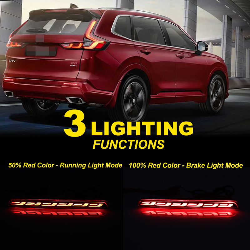 혼다 CRV 2023 2024 LED 리어 범퍼 리플렉 - Car Accessories Honda Crv 리뷰 및 가격