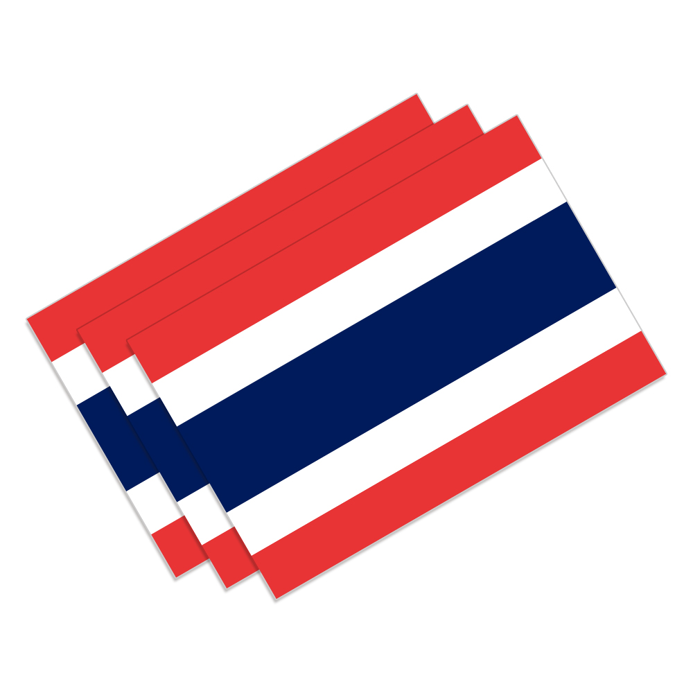 태국 국기 자동차 스티커, 자동차 오토바이 장식 PVC - Car Accessories Thailand 리뷰 및 가격